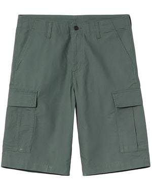 Carhartt Log-Patch Cargo Shorts - Green