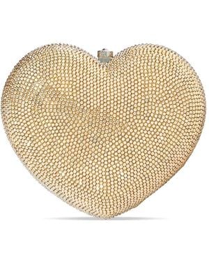 Judith Leiber Pochette L'Amour À Ornements Cœur - Neutre
