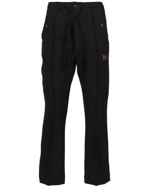 Needles Piping Cowboy Track Trousers - Black