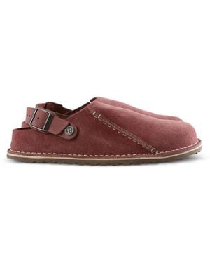 Birkenstock Lutry Slingback Mules - Brown