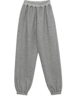 Carven Elastic-Cuffed Track Trousers - Grey