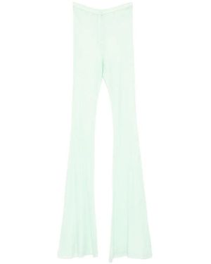 Kiki de Montparnasse Button Gaufré Trousers - White