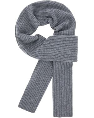 BOGGI Ribbed Scarf - Grey