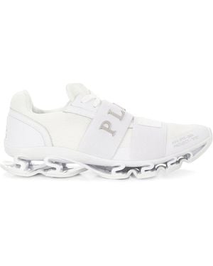 Philipp Plein Runner Xyz Statement Trainers - White
