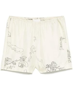 Nanushka Shorts Dylla - Neutro