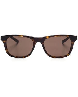 Gucci Square-Frame Sunglasses - Brown