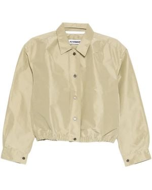 Jil Sander Technical Faille Blouson - Natural