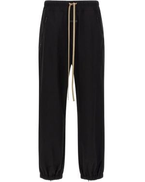 Fear Of God Drawstring-Waistband Track Trousers - Black