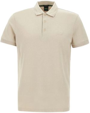 BOSS Paddy Polo Shirt - Natural