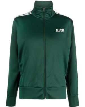 Golden Goose Star Log-print Sports Jacket - Green