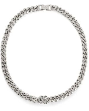 DSquared² D2 Upside Down Necklace - White
