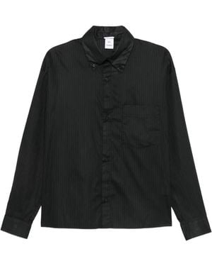 Won Hundred Maza Striped Shirt - Black