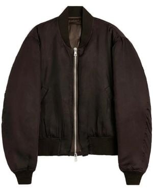 Our Legacy Wax-Dipped Reversible Bomber Jacket - Black