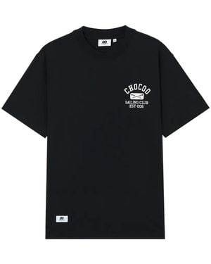 Chocoolate Logo-Print T-Shirt - Black