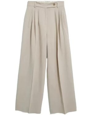 ARMEDANGELS Pantalones Kaayua Lino Con Pinzas - Blanco