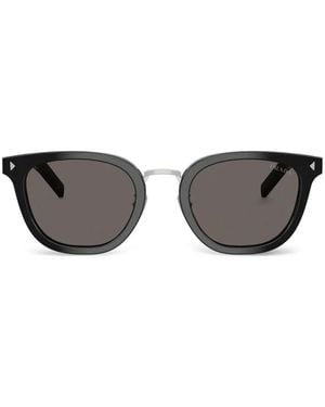 Prada Round-Frame Sunglasses - Grey
