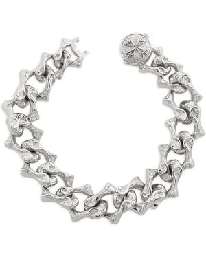 Emanuele Bicocchi Arabesque Sharp Chain Bracelet - Metallic