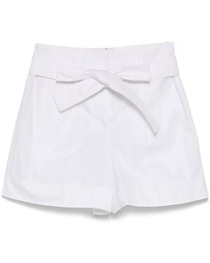 3.1 Phillip Lim Belted Shorts - White