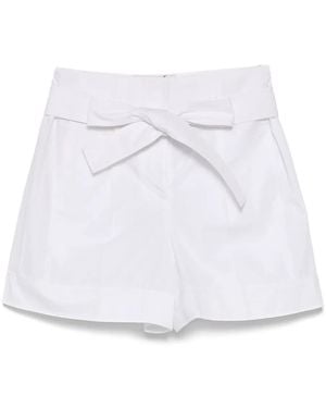 3.1 Phillip Lim Belted Shorts - White