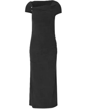 Stine Goya Schulterfreies Kleid - Schwarz