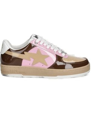 A Bathing Ape Bape Sta #6 M2 Sneakers - Pink