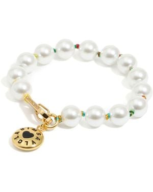 Bimba Y Lola Pearl Bracelet - White