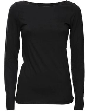 Majestic Filatures Long-Sleeve T-Shirt - Black