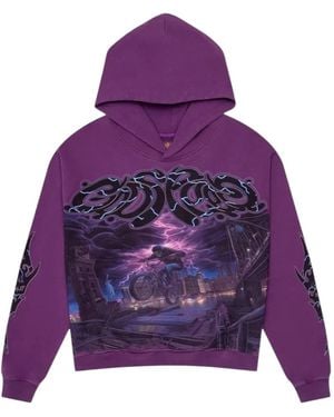 Godspeed Graphic Hoodie - Purple