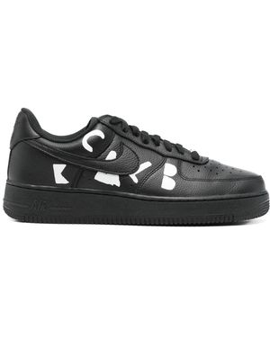 Comme des Garçons X Nike Air Force 1 Low Retro Trainers - Black