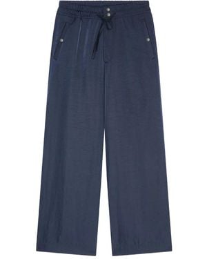 Dries Van Noten ドローストリング パンツ - ブルー