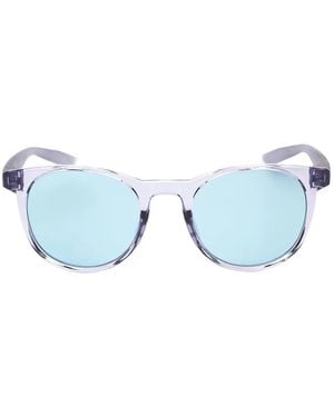 Nike Horizon Ascent Round-Frame Sunglasses - Blue