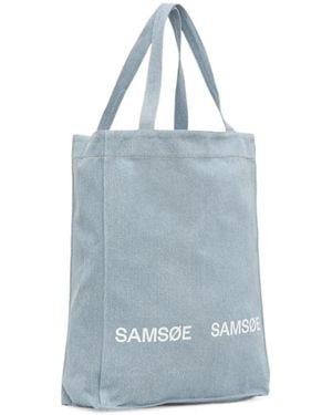 Samsøe & Samsøe Saluca Tote Bag - Blue
