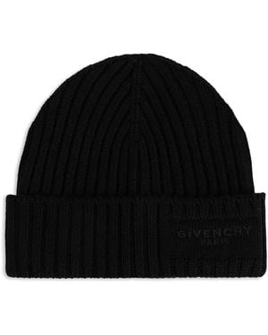 Givenchy Beanie Mit Logo-Stickerei - Schwarz