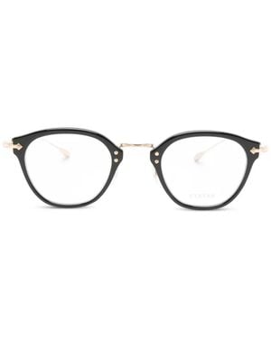 Eyevan 7285 Lunettes De Vue Sprout À Monture Ronde - Noir