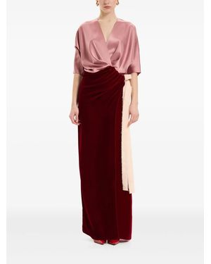 V:PM ATELIER Carrie Maxi Dress - Red