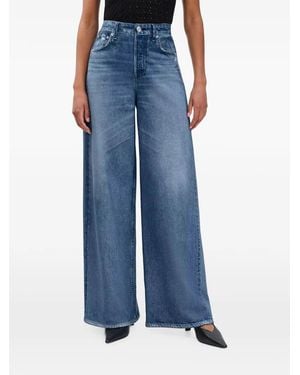 Rag & Bone Jean Large Miramar Sofie - Bleu
