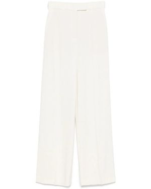 Rohe Wide-Leg Textured Trousers - White