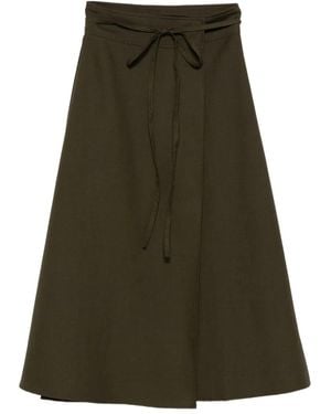Soeur Tie-waist A-line Skirt - グリーン