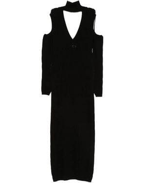 Akep ニットドレス - ブラック