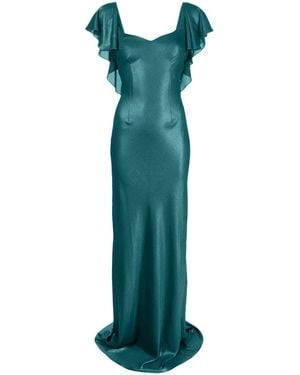 Parlor Mermaid Maxi Gown - Green