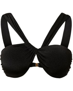 Twinset Bandeau Bikini Top - Black