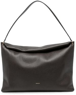 Wandler Grainy-Leather Tote Bag - Black