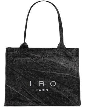 IRO Logo Tote Bag - Black
