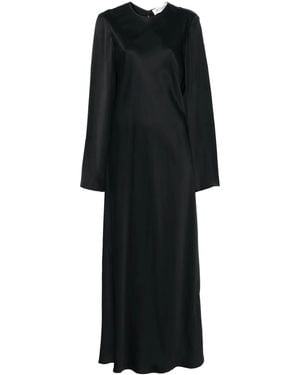 Rohe Satin Maxi Dress - Black