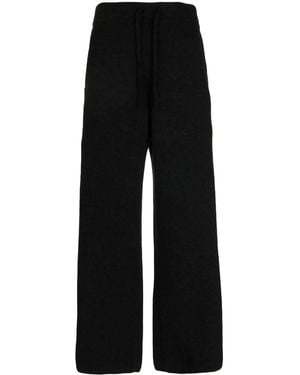 Children of the discordance Drawstring Waist Straight-Leg Pants - Black