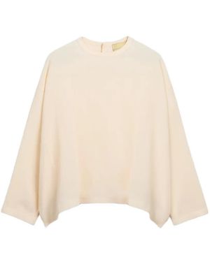 Momoní Stilla Long-Sleeved Blouse - Natural