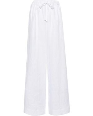 Faithfull the Brand Conigli Linen Trousers - White