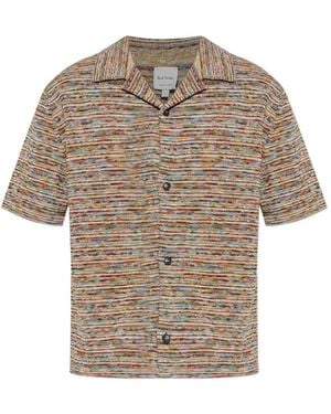 Paul Smith Knitted Short Sleeves Shirt - Multicolour