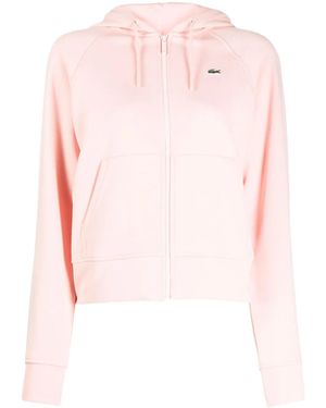 Lacoste ジップアップ パーカー - ピンク
