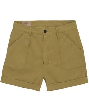Fortela Cotton Shorts - Green